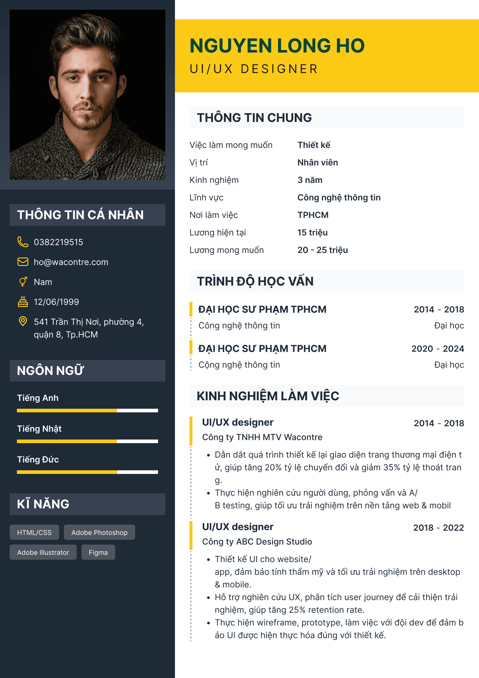 Creative Resume